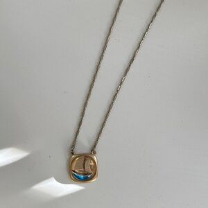 J.Crew pendant necklace with boat